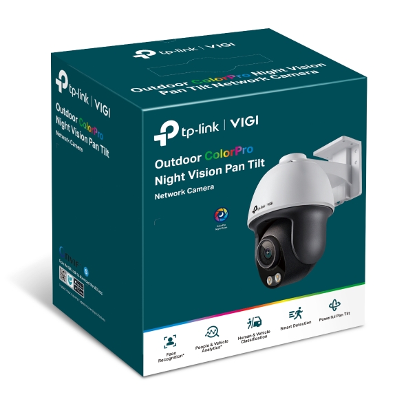 VIGI C540S VIGI 4MP Outdoor ColorPro Night Vision Pan Tilt Network Camera
