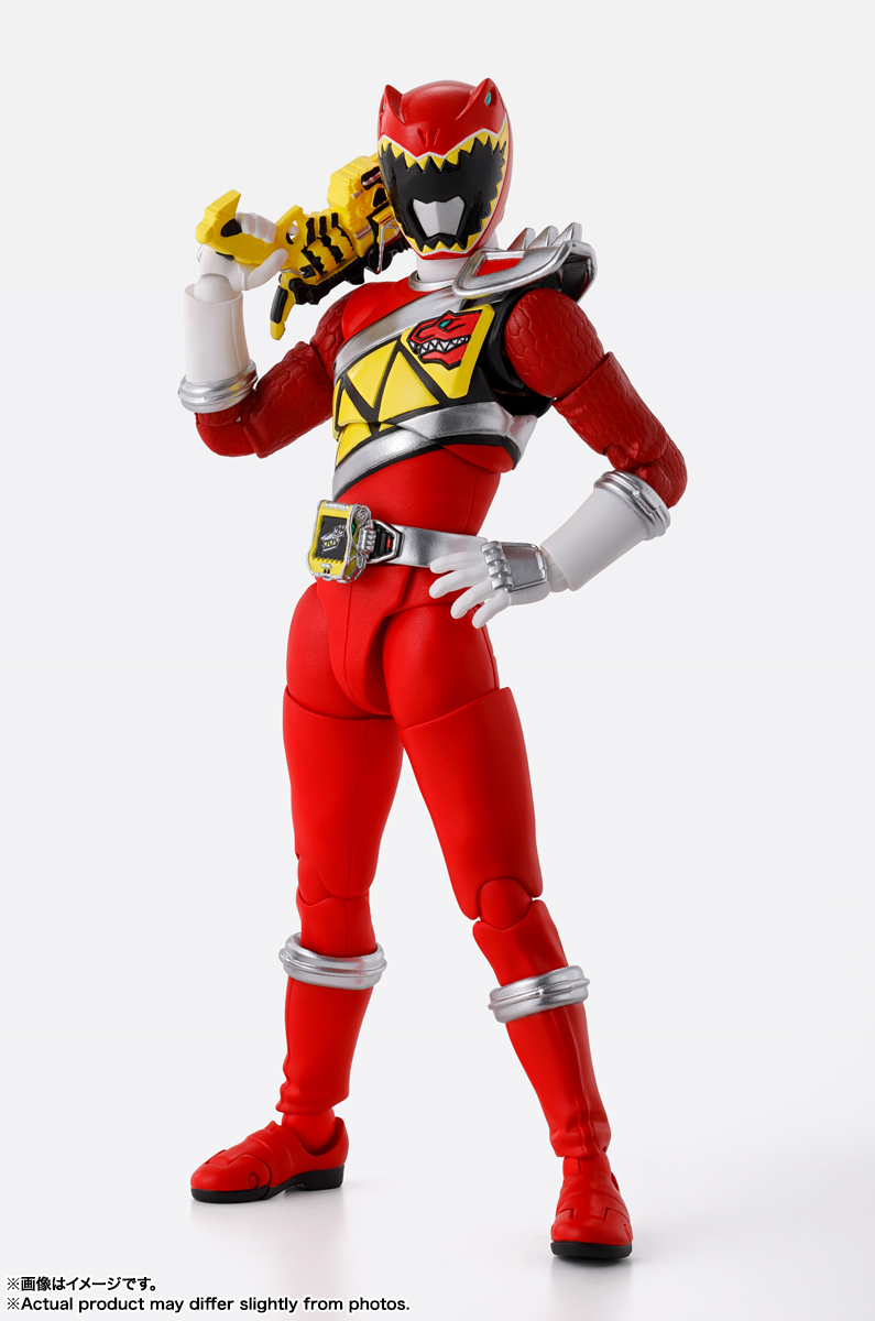 S.H.FIGUARTS(SHINKOCCHOU SEIHOU)Zyuden Sentai Kyoryuger - KYORYU RED(Daigo Kiryu) Ver 2.0[BANDAI]ขบวนการผู้กล้าไดโนเสาร์ เคียวริวเจอร์ เคียวริวเรด ไดโกะ คิริว[LOT JP]