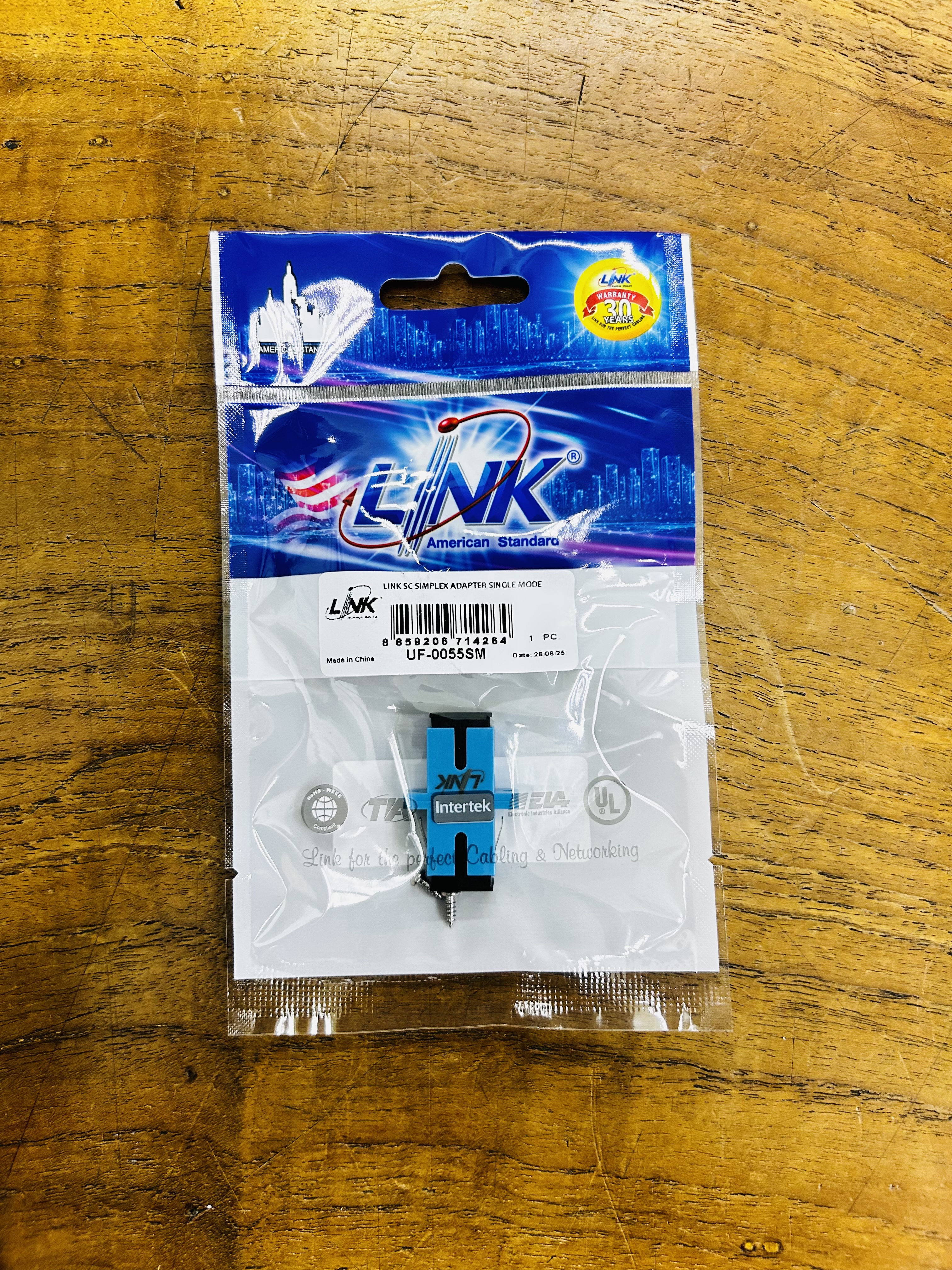 UF-0055SM Link SC Simplex Adapter Single Mode