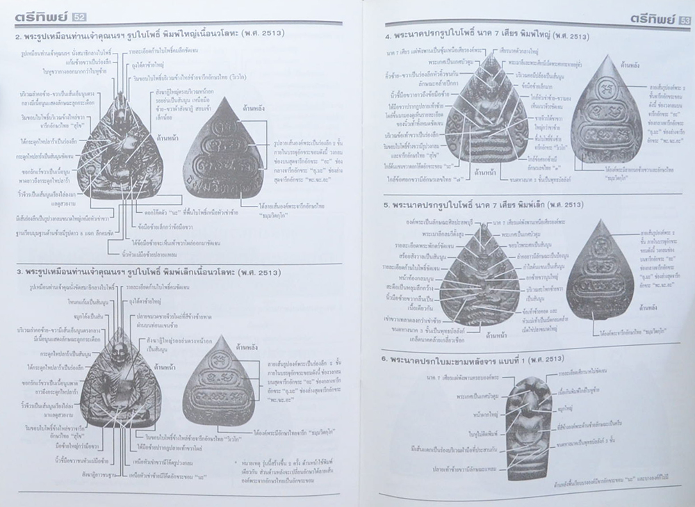 ตรีทิพย์พระเครื่อง ฉบับ เจ้าคุณนรฯ วัดเทพศิรินทราวาส กรุงเทพฯ (ไม่มี CD)