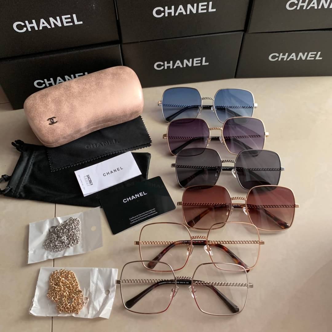 #olschanelglasses Chanel เหลี่ยม บางเบา แถมโซ่ แฟชั่นใหม่ แบรนด์เนม พร้อมส่ง ราคา 1700 บาท สอบถามเพิ่มเติมได้ที่ http://line.me/ti/p/%40kwi1088c หรือ Line 🆔 : 0934340728 🆔: @kwi1088c (มี @) เพจสำหรับชมสินค้า: https://www.facebook.com/Glass