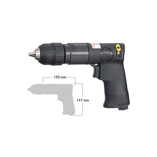 SHINANO SI-5505 สว่านลม 3/8นิ้ว รุ่นมือบิด ซ้าย-ขวา 1900rpm