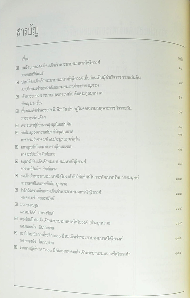 สาราณียะ สมเด็จพระยาบรมมหาศรีสุริยวงศ์ (ช่วง บุนนาค)