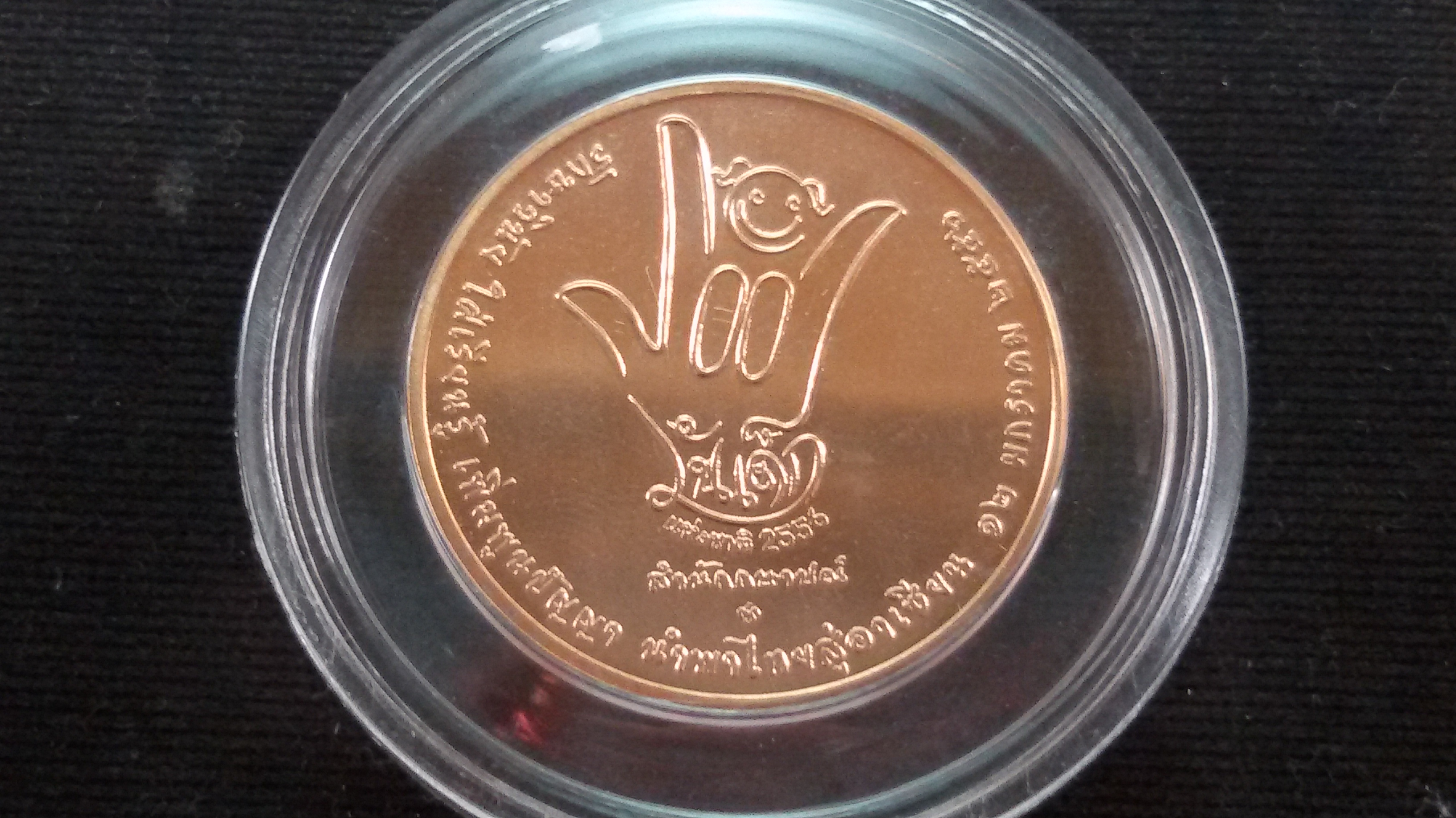 เหรียญที่ระลึกวันเด็กแห่งชาติ ประจำปี 2556