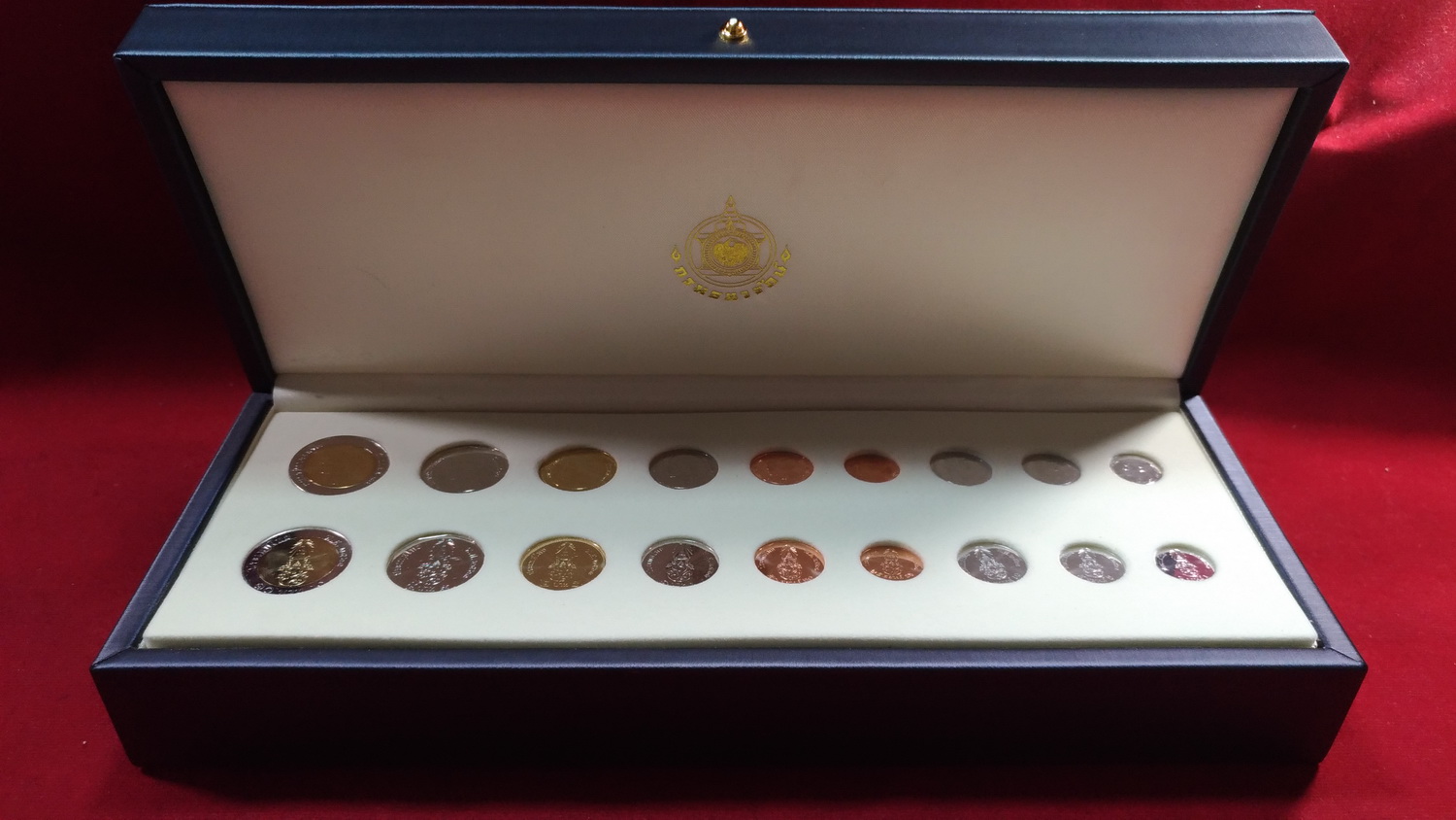 ชุดเหรียญหมุนเวียน รัชกาลที่ 10 ปี 2561 ครบชุด กล่องกรมธนารักษ์