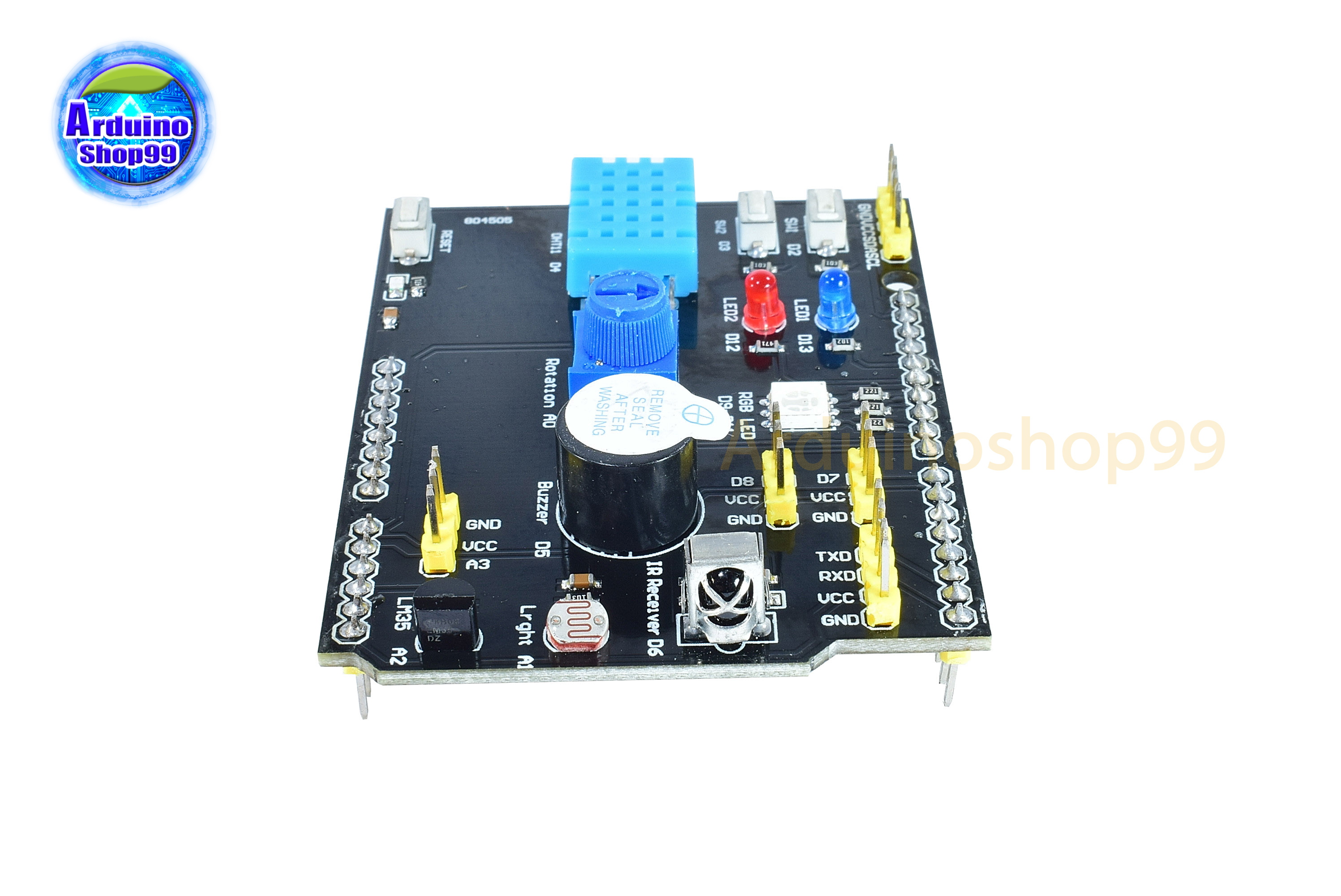 9-in-1 Multifunction Expansion Board DHT11 LM35 Temperature Humidity For UNO