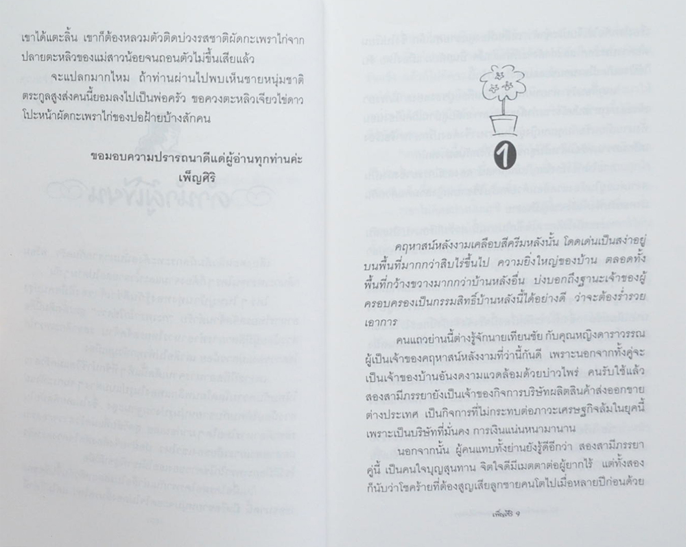 คุณแจ๋วกะเพราไก่ คุณชายไข่ดาว (เล่มเดียวจบ)