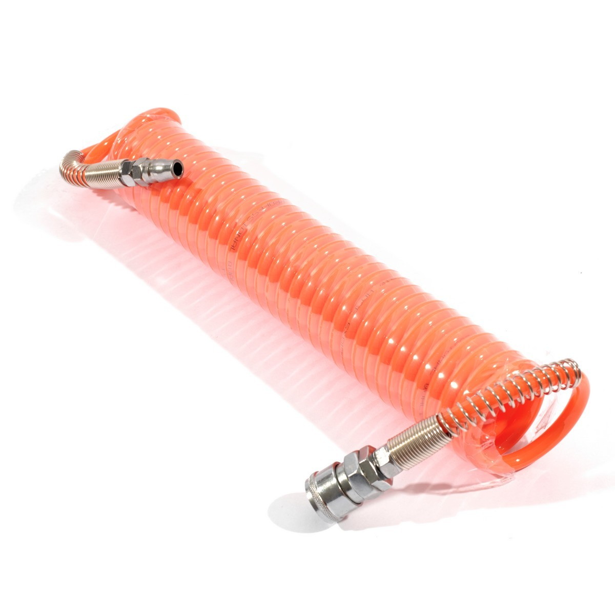 POLO สายลมสปริง PU 5x8mm ยาว 6,9,12,15m แรงดันสูงสุด 10Bar