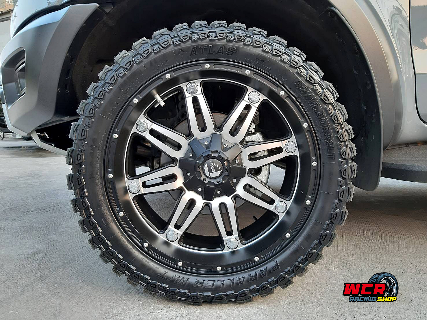 FUEL HOSTAGE D532 ขอบ22 ET+20 6x139.7 BLK-MACH