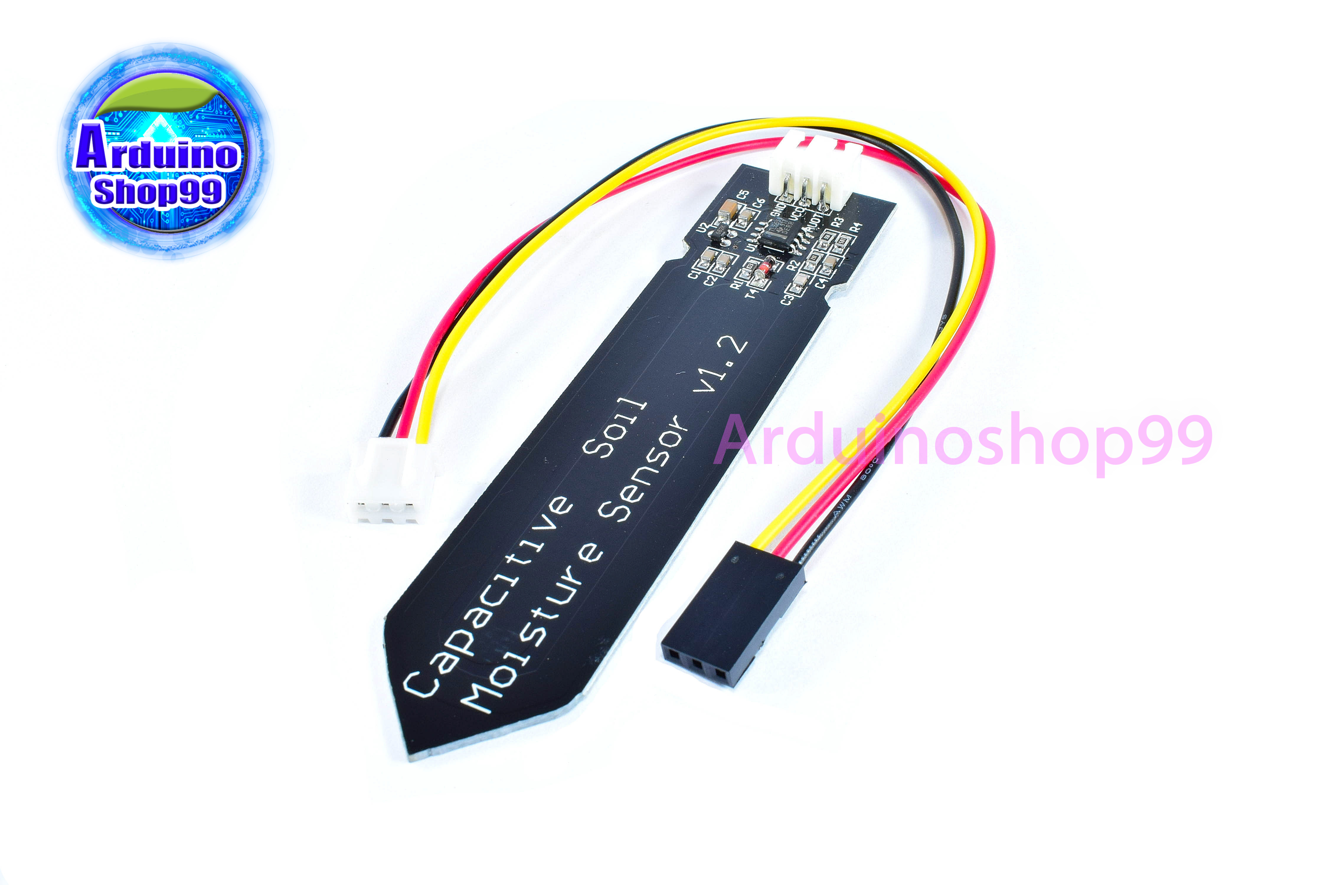 Capacitive soil moisture sensor V1.2 เซ็นเซอร์วัดความชื้นในดินแบบ Capacitive