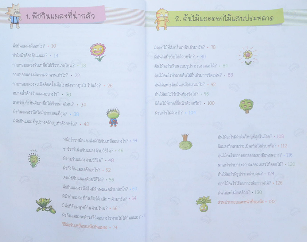 วิทยาศาสตร์ฉลาดรู้ เรื่อง พืชกินแมลง