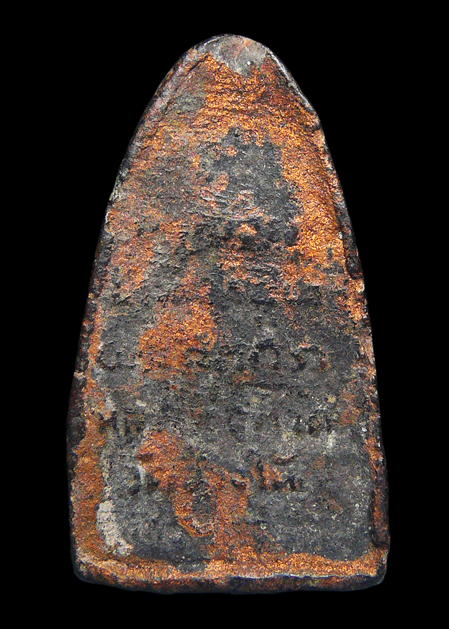 หลวงปู่ทวดเนื้อดินเผา ปี2513(ผสมผงว่านหลวงปู่ทวด ปี2497) พระครูใบฎีกาขาว เจ้าอาวาสองค์ถัดจากหลวงปู่ทิมจัดสร้าง (No.2)