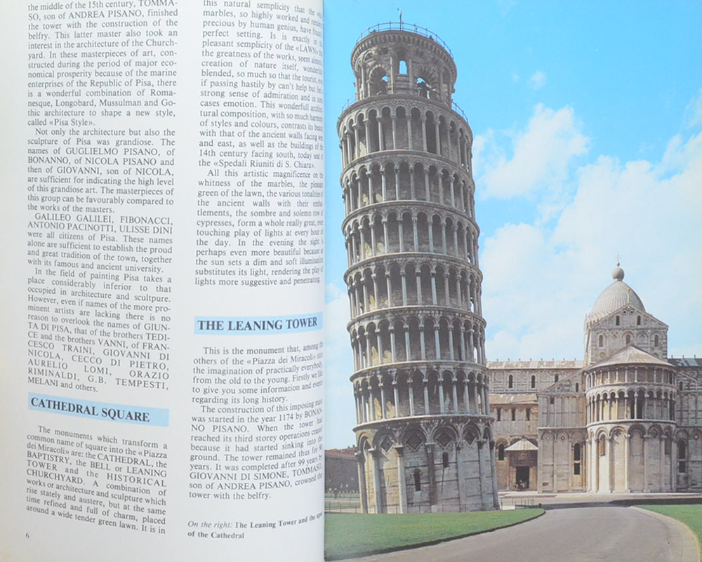 PISA ITS HISTORY-ITS ART