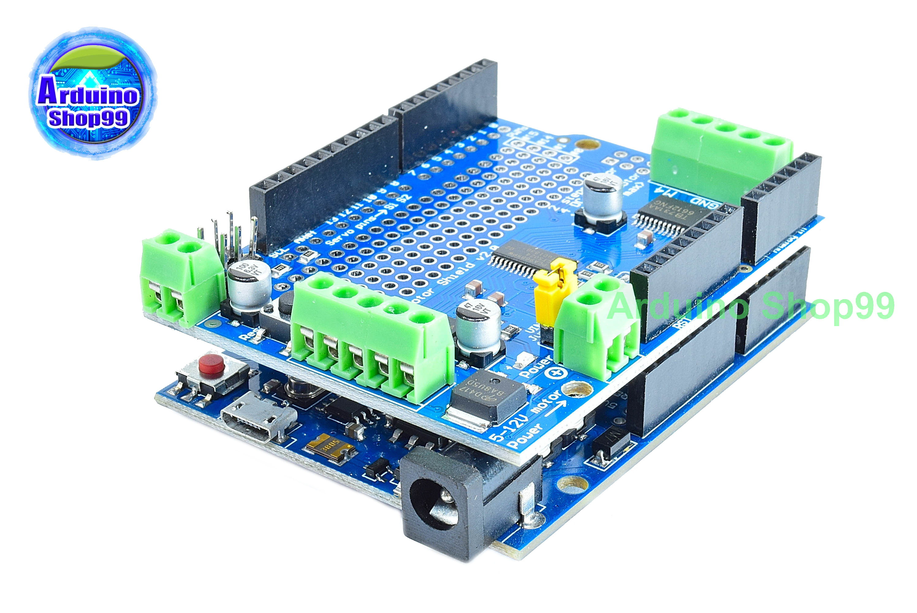 Motor/Stepper/Servo Shield v2 DC Stepper Motor Servo Drive Module