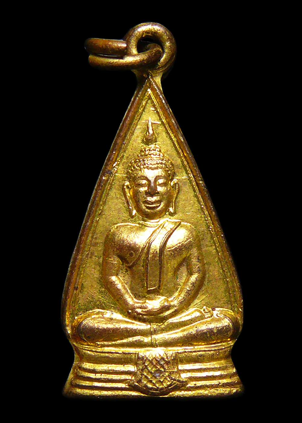 เหรียญหลวงพ่อโสธร วัดโสธรวราราม พิมพ์สองหน้า กะไหล่ทอง