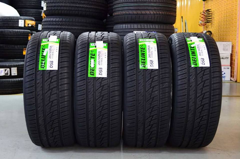 ยาง DELINTE DESERT STORMII DS8 ขนาด 265/50R20