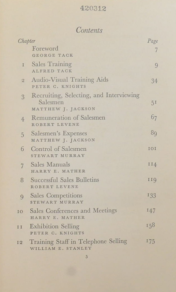 MARKETING: The Sales Manager’s Role