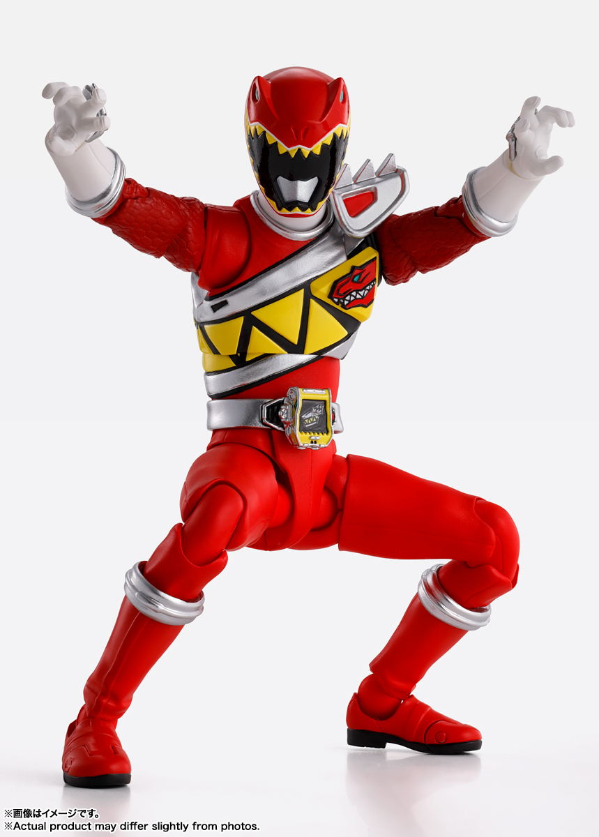 S.H.FIGUARTS(SHINKOCCHOU SEIHOU)Zyuden Sentai Kyoryuger - KYORYU RED(Daigo Kiryu) Ver 2.0[BANDAI]ขบวนการผู้กล้าไดโนเสาร์ เคียวริวเจอร์ เคียวริวเรด ไดโกะ คิริว[LOT JP]