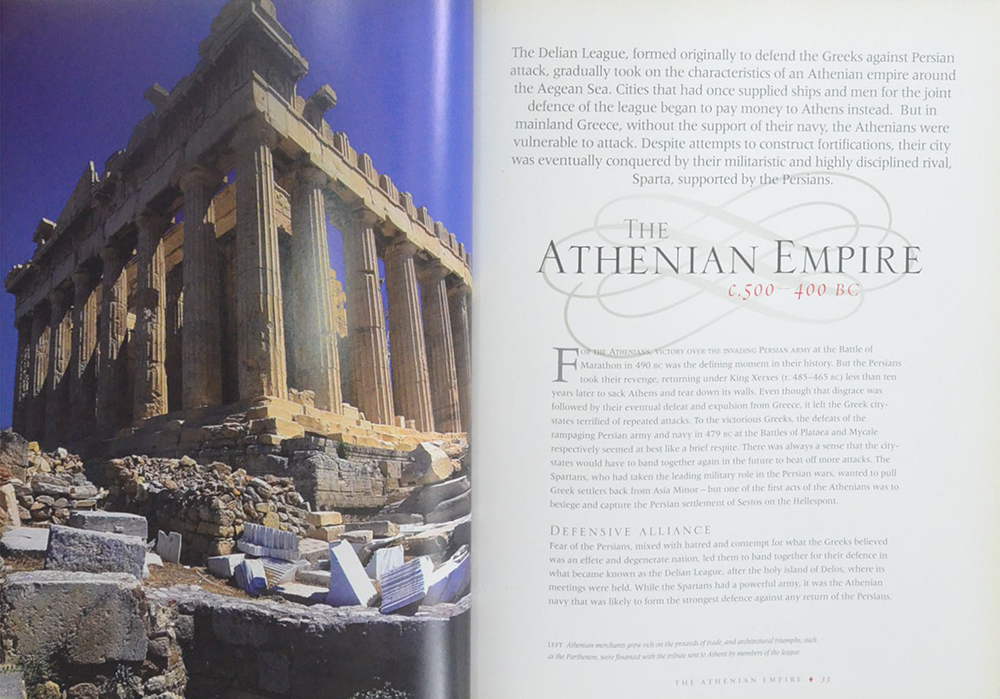 THE RISE AND FALL OF THE GREAT EMPIRES