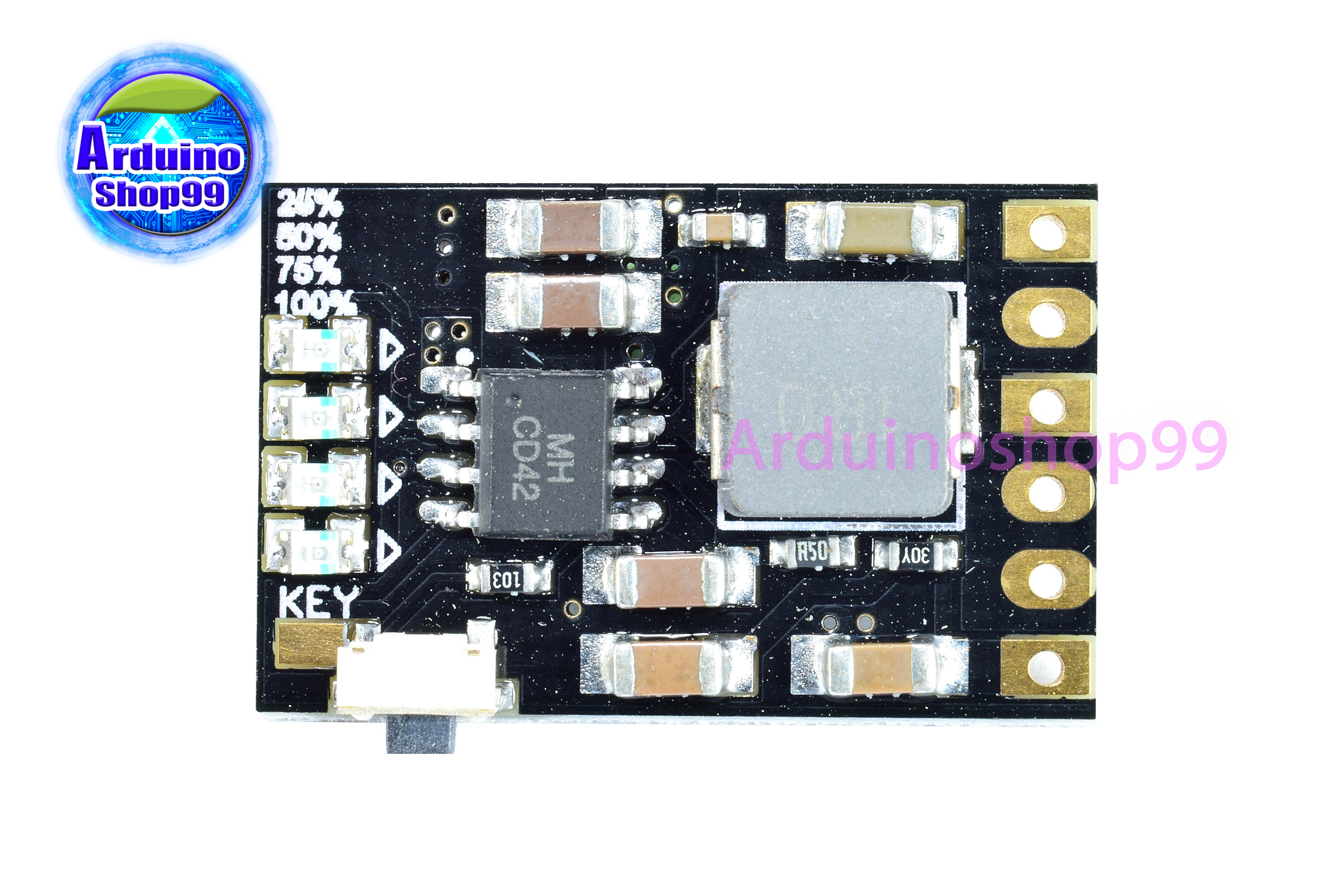 MH-CD42 DC 5V 2.1A Mobile Power Diy Board 4.2V Charge/Discharge(boost)/battery protection/indicator module 3.7V lithium 18650