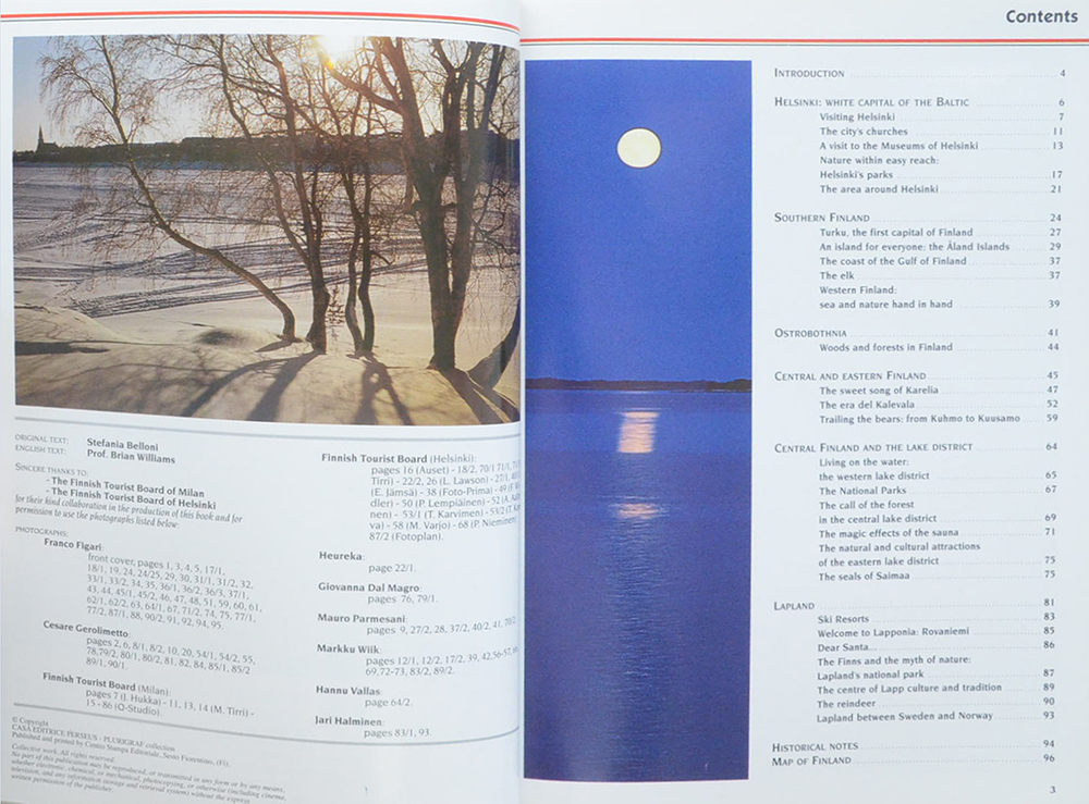 FINLAND THE LAND OF A THOUSAND LAKES