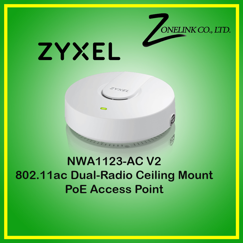 NWA1123-AC V2 Dual-Radio Ceiling Mount PoE Access point