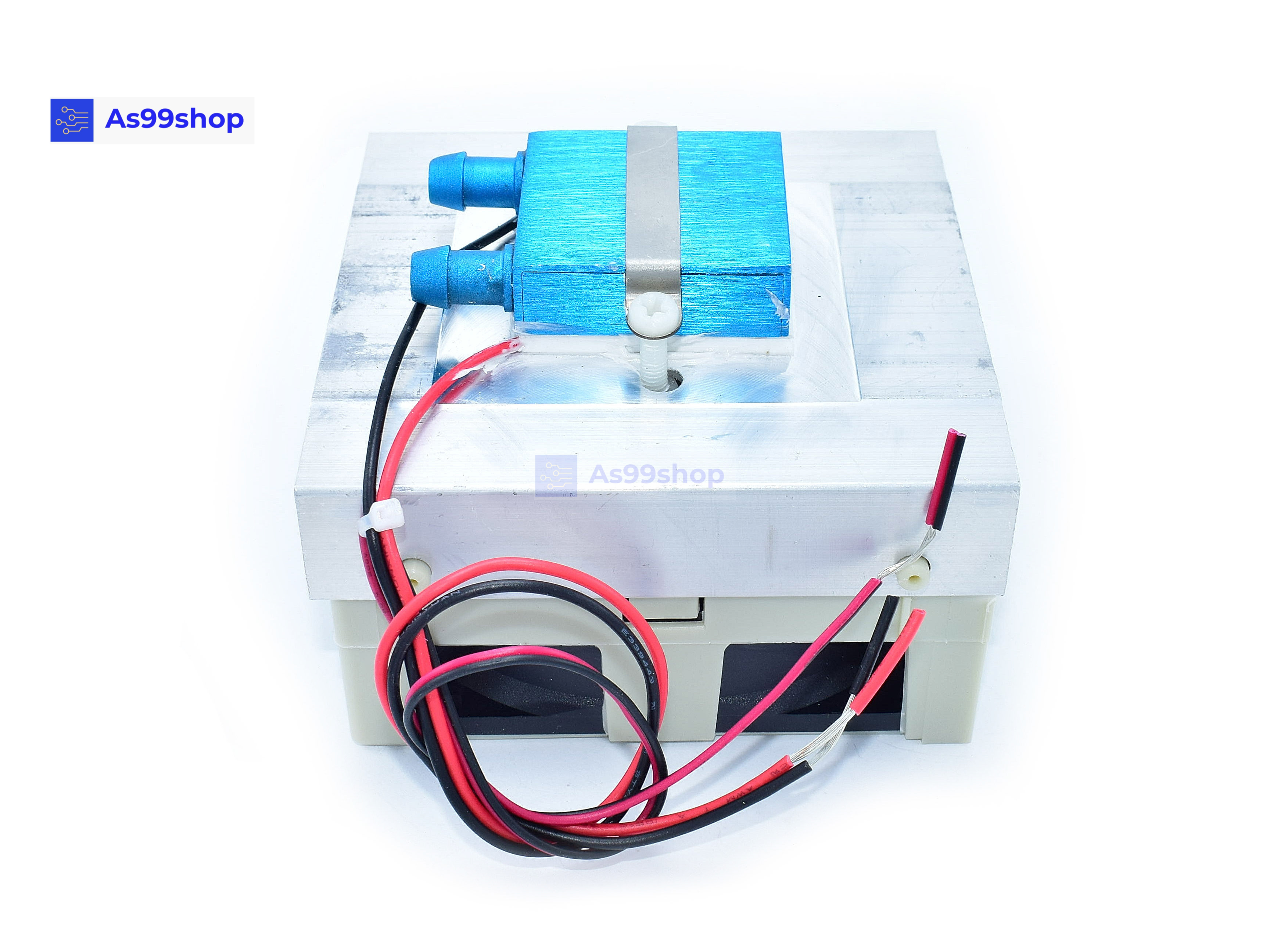 ชุดทำน้ำเย็นขนาด 1 ช่อง Heat Sink Aluminum Cooling block