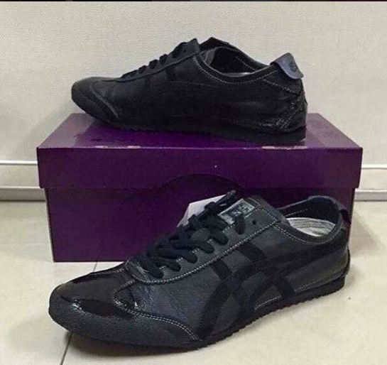 Onitsuka Tiger Nippon Made Deluxe Mexico 66 Black Line