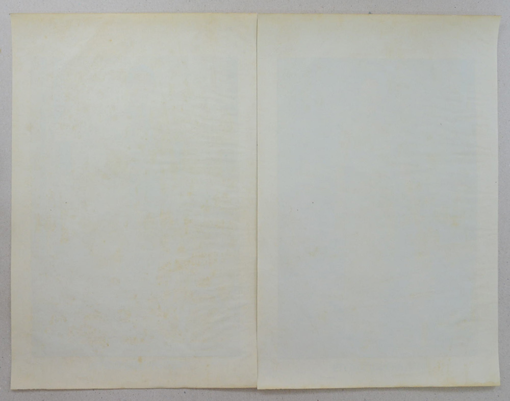 ภาพพิมพ์เก่า (2 ใบ)