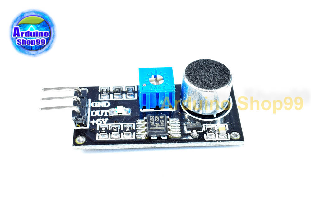 Sound Sensor Detection Module LM393 เซ็นเซอร์ตรวจวัดเสียง