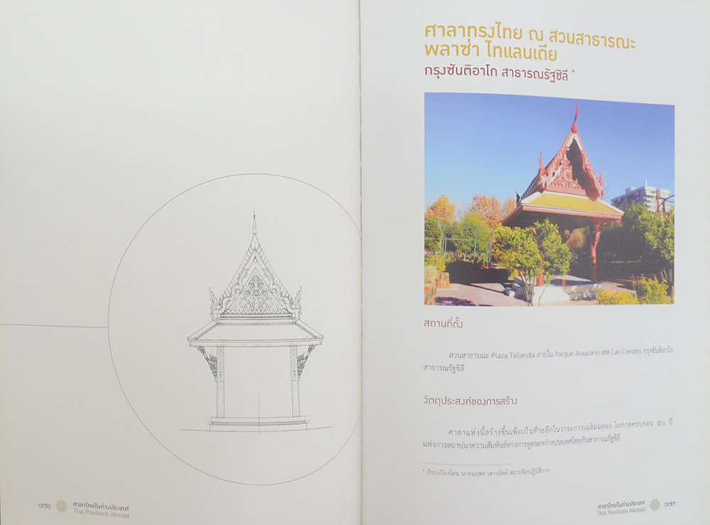 ศาลาไทยในต่างประเทศ ที่ดำเนินการโดยกรมศิลปากร