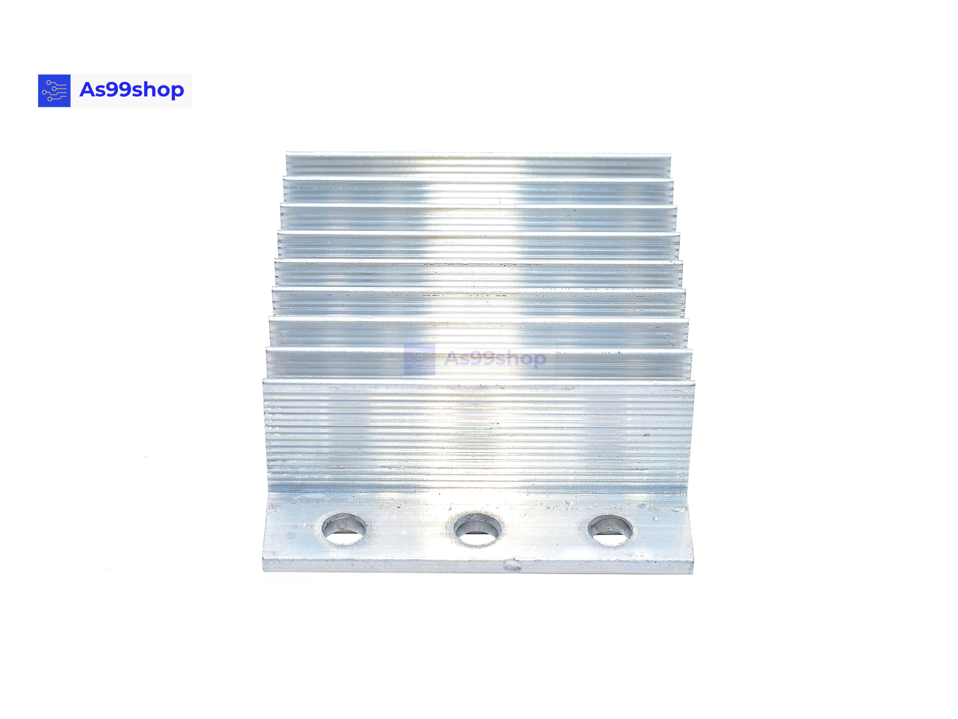 Heat Sink Aluminum Alloy Cooling block ฮีทซิงค์ระบายความร้อนหรือเย็น ขนาด(60*40*20)