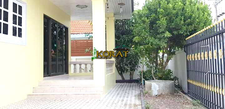 ขายบ้านเดี่ยว ชั้นเดียว 50ตรว. โซน รพ.มทส. สวนสัตว์ # รหัสทรัพย์ KP-0189