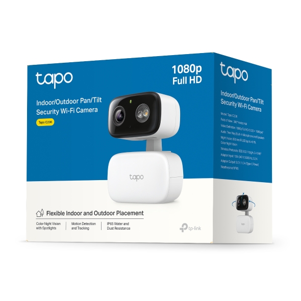 Tapo C206 Indoor/Outdoor Home Security Wi-Fi Camera