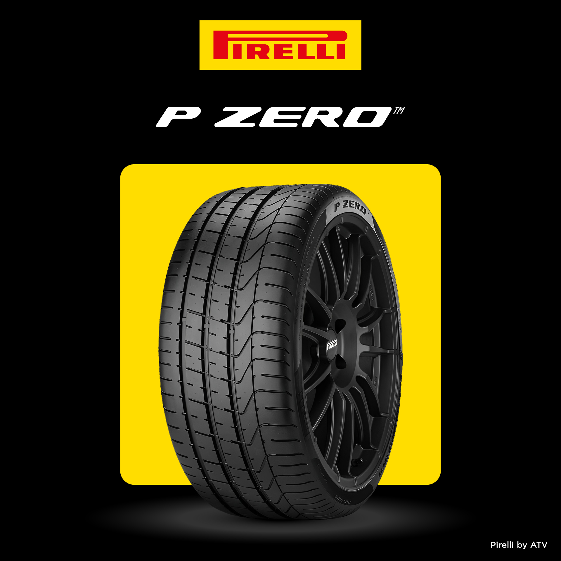 ยาง PIRELLI PZERO ขนาด 265/35-19ราคาพิเศษ สั่งได้