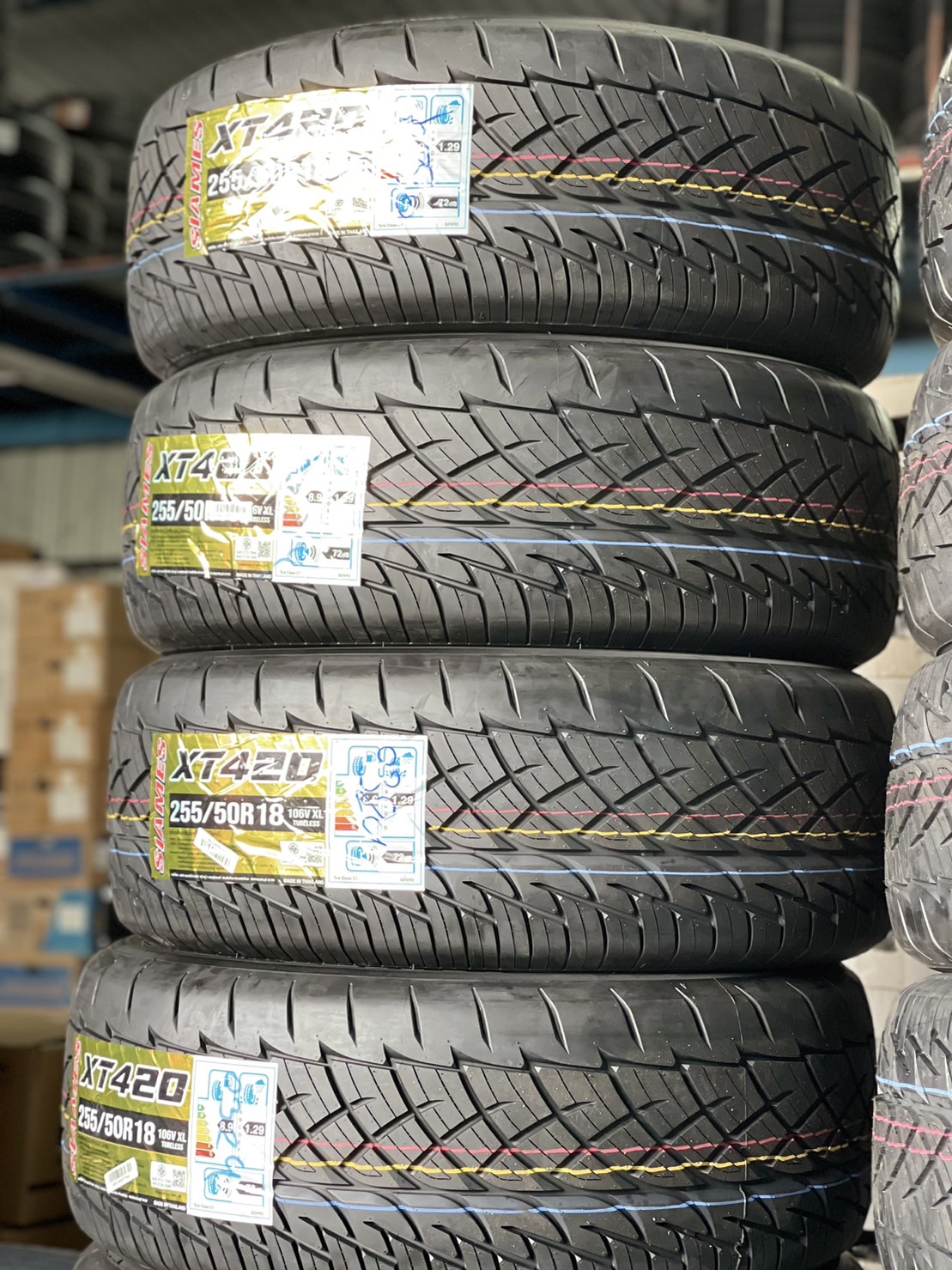 ยาง SIAMES XT420 ขนาด 255-55-18