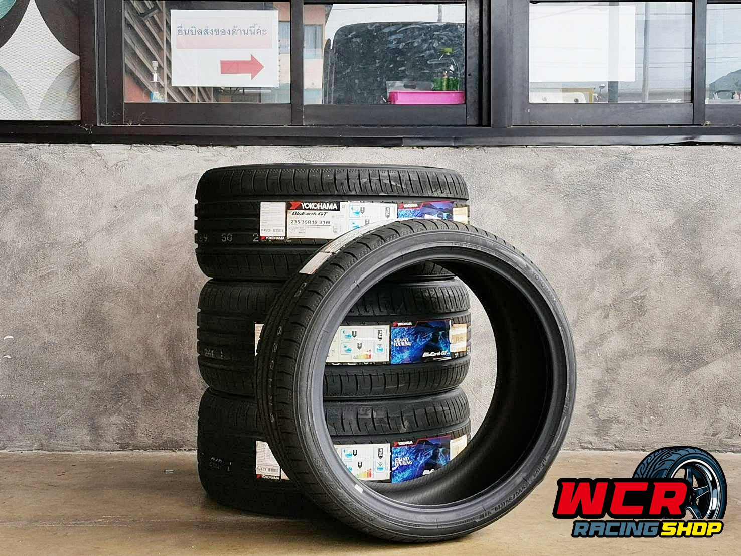 ยาง YOKOHAMA BluEarth-GT AE51 ขนาดยาง 235/35R19