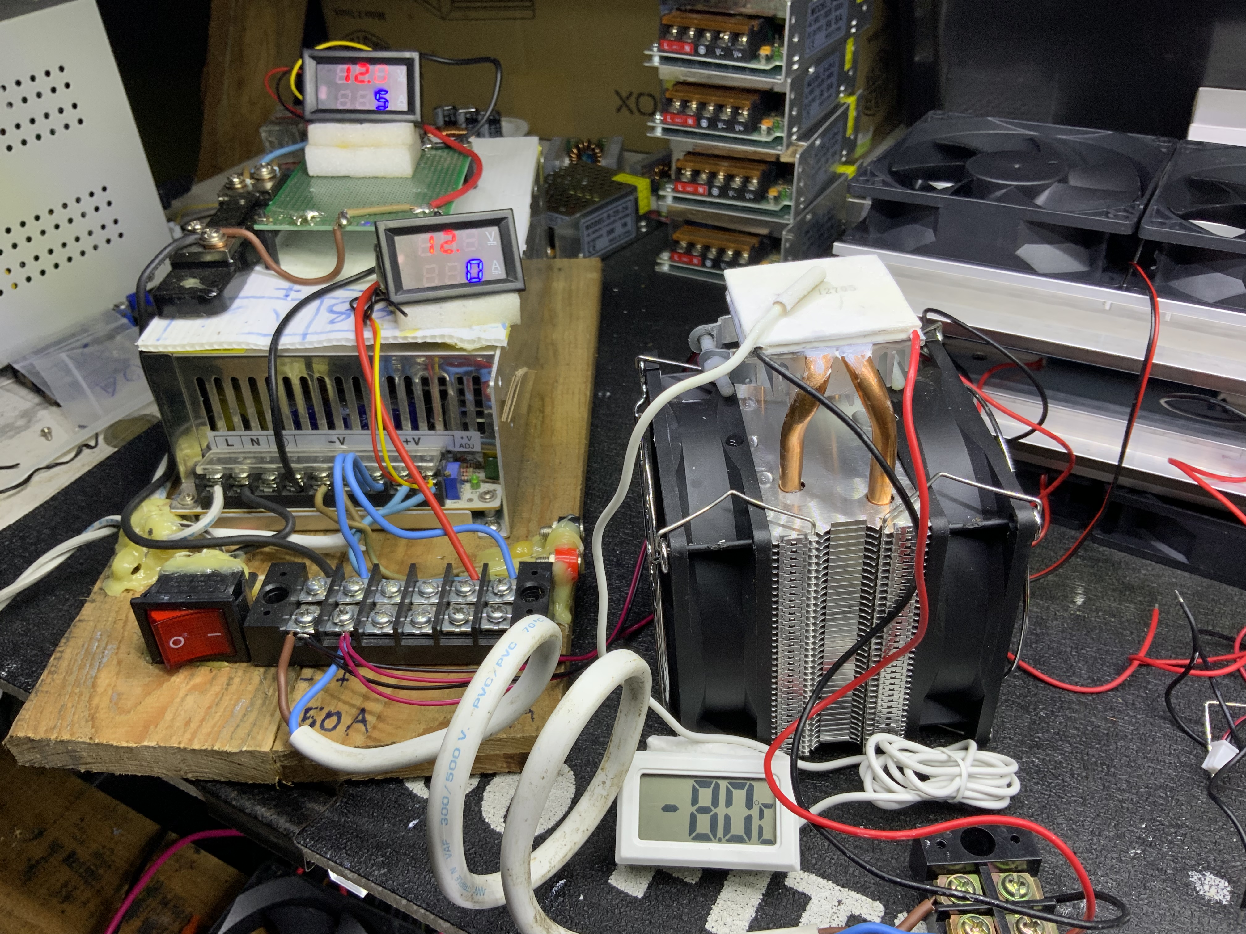 TEC1-12705 12V Peltier Refrigeration Plate(แผ่นร้อน-เย็น) แผ่นเพลเทียร์