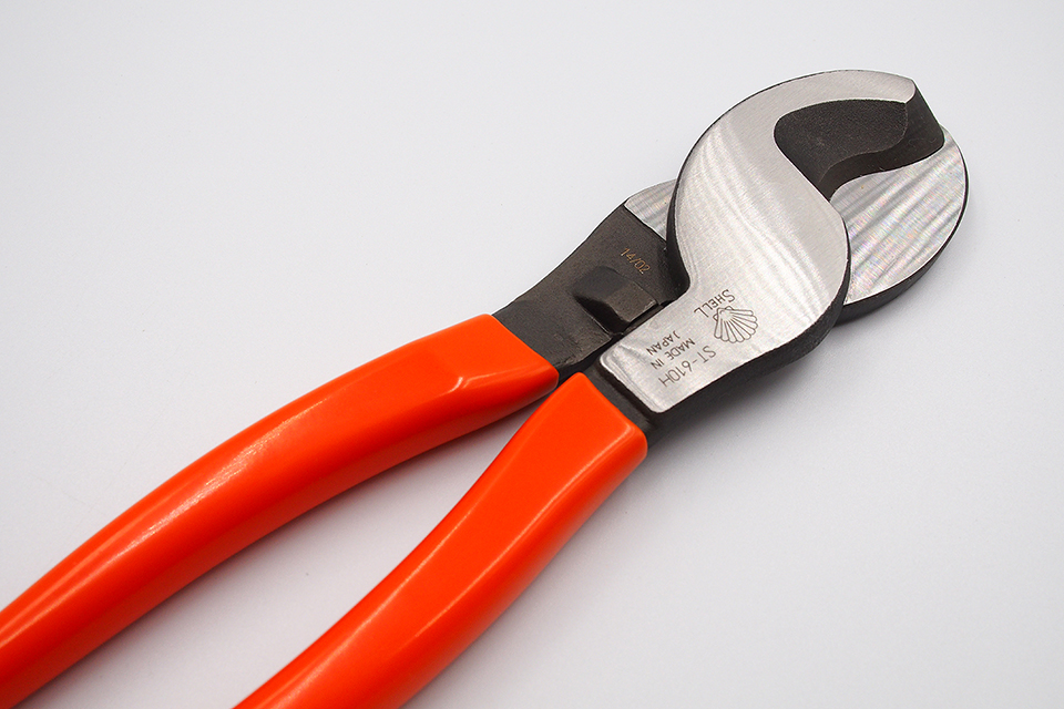 คีมตัดสายเคเบิ้ล SHELL ขนาด : 6" (ST-606) , 8" (ST-608) , 10" (ST-610) , รุ่นงานหนัก 10" (ST-610H)