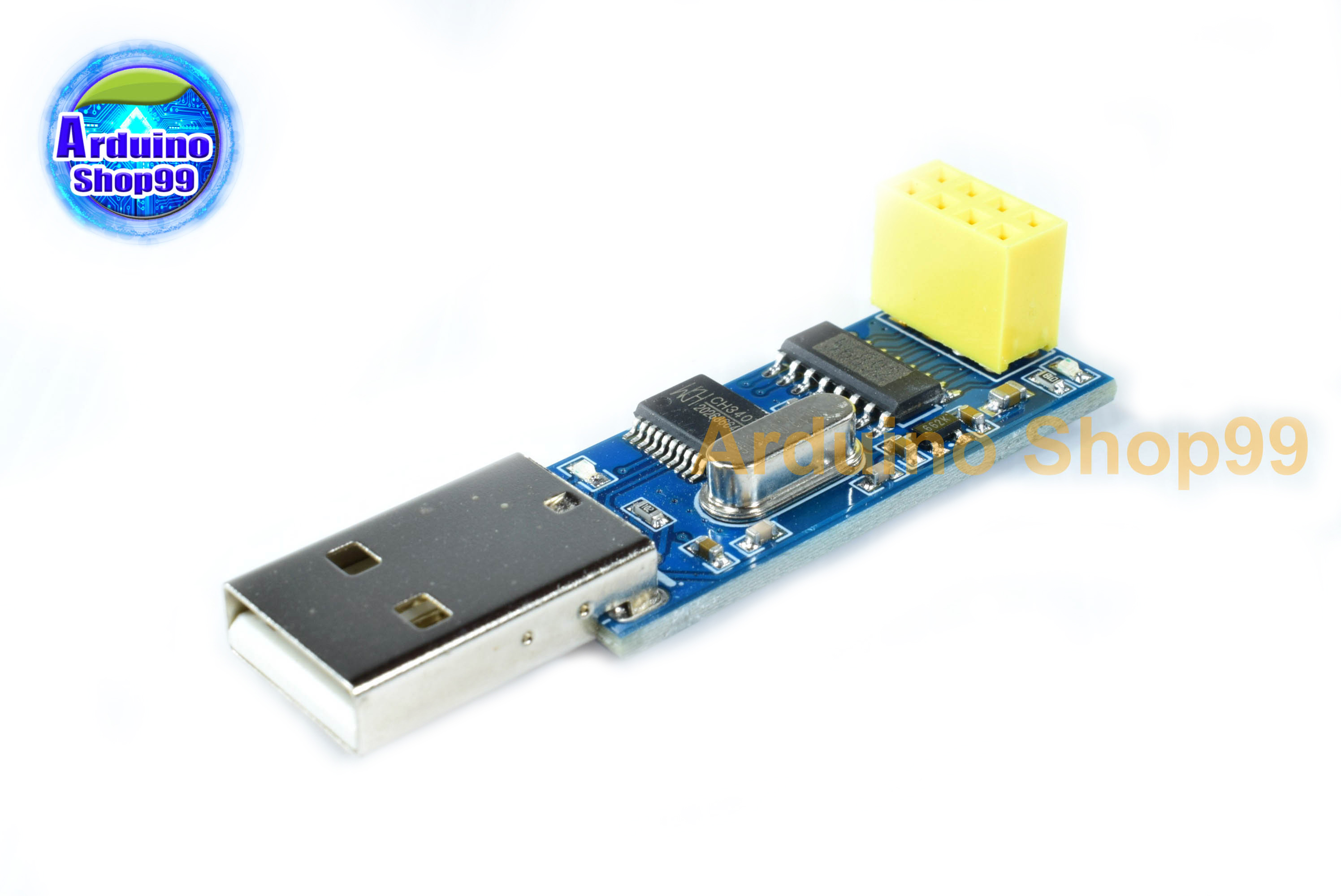USB wireless serial port module serial port to nRF24L01/เชื่อมต่อ USB กับ nRF24L01