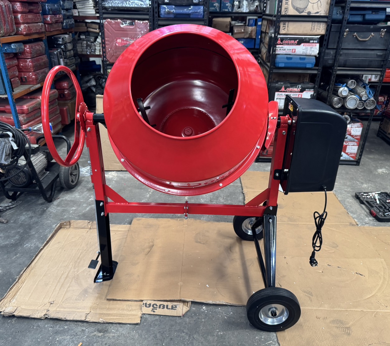 OKURA D-OK-CDM220 โม่ปูนฉาบมินิ 140L 1000W/220V