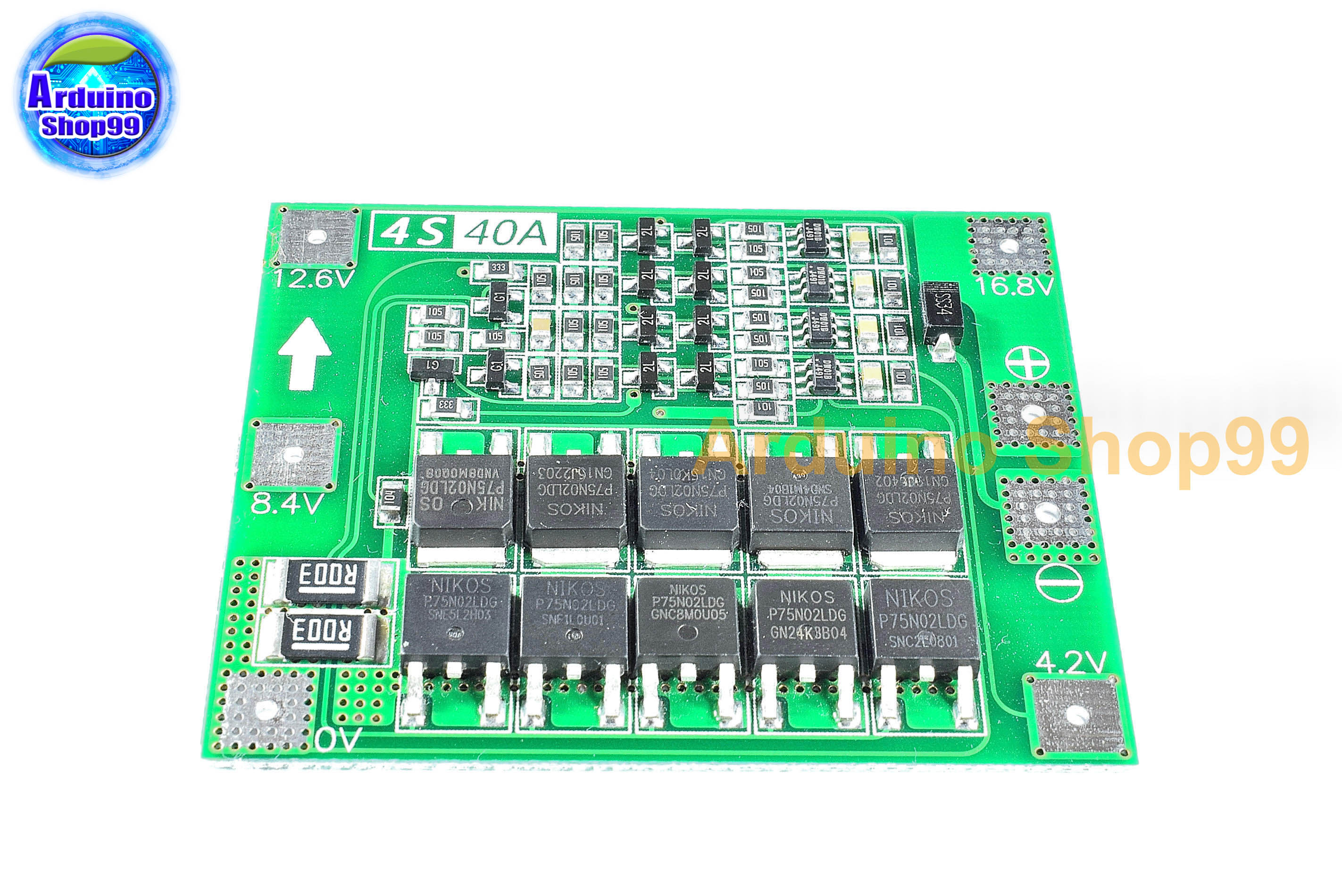 4S 40A Li-ion Lithium Battery 18650 Charger PCB BMS Protection Board