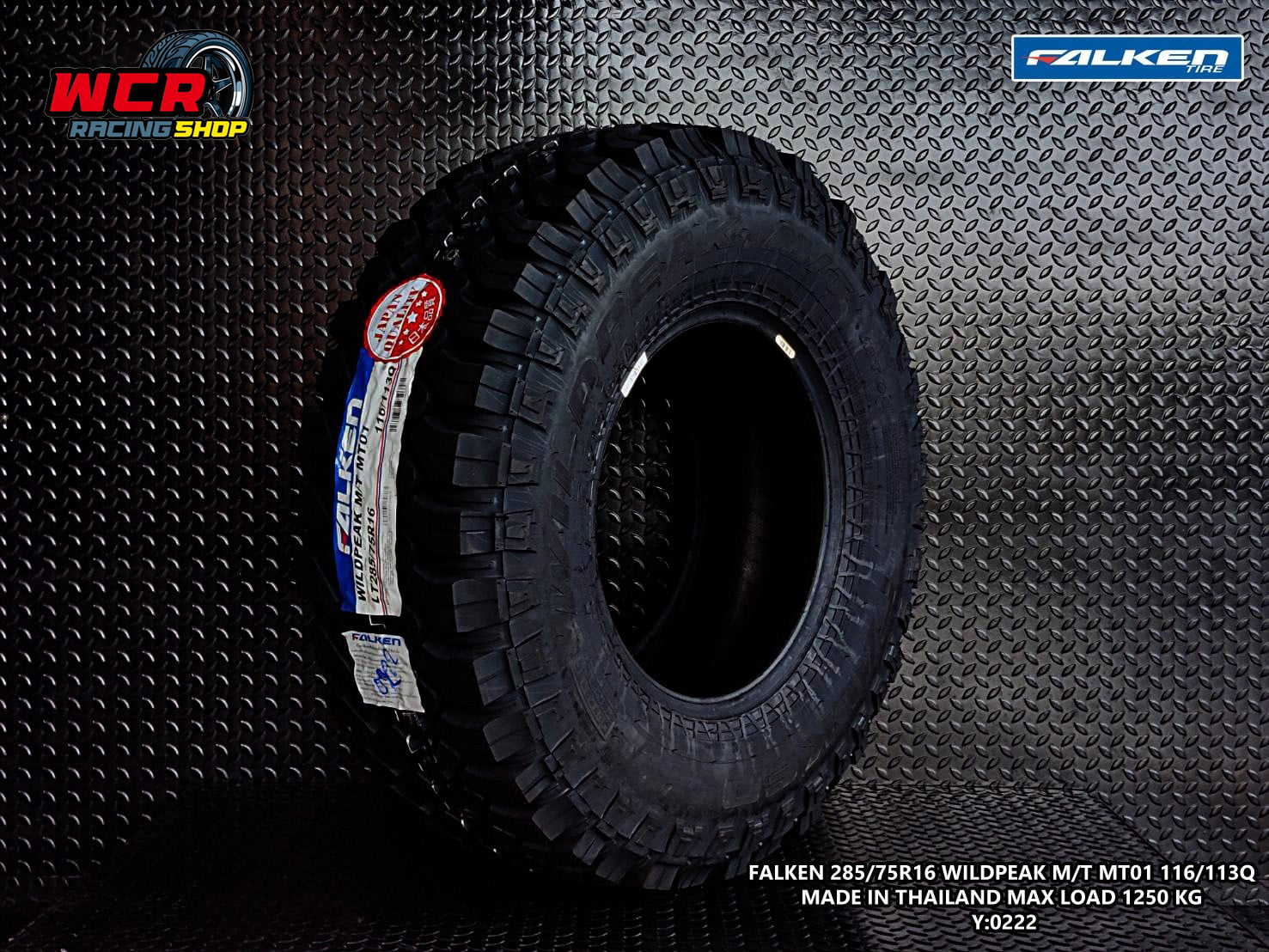 ยาง FALKEN MT01 285/75R16 ปี22