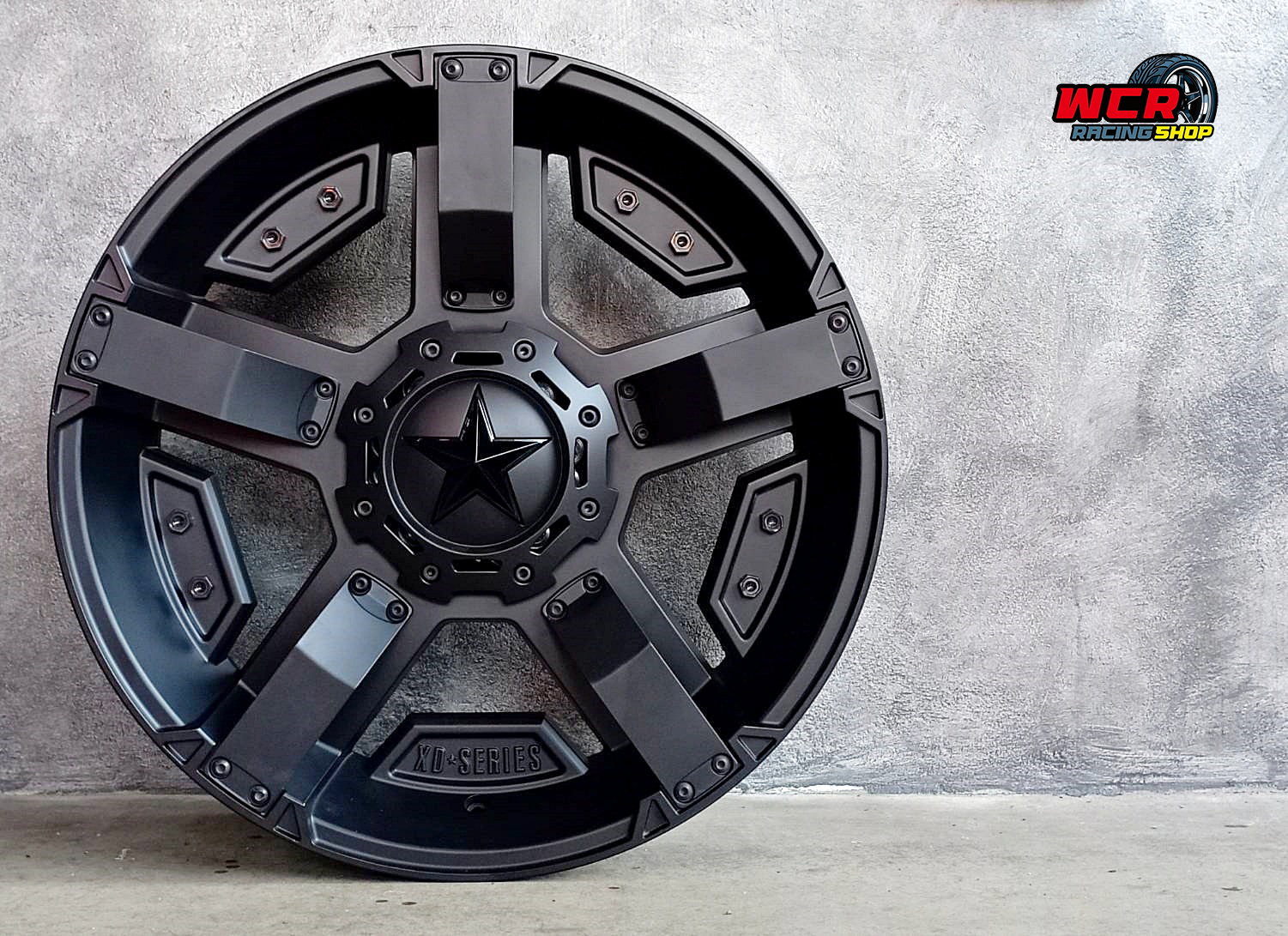 XD811 ขอบ22x9.5 ET+12 6x135/6x139.7 SATIN BLACK