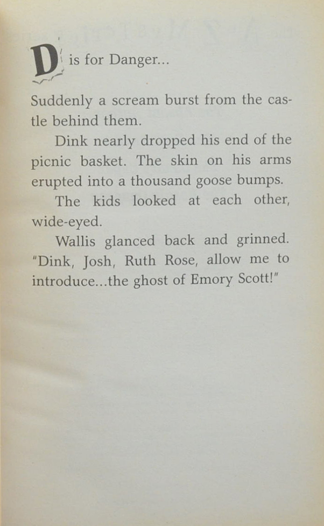 A to Z MYSTERIES The Deadly Dungeon