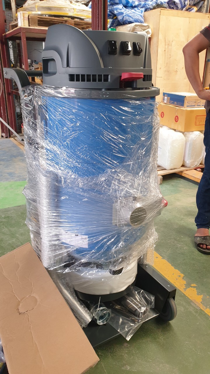 VC65 เครื่องดูดฝุ่นอุตสาหกรรม ขนาด 50 ลิตร (Blue)