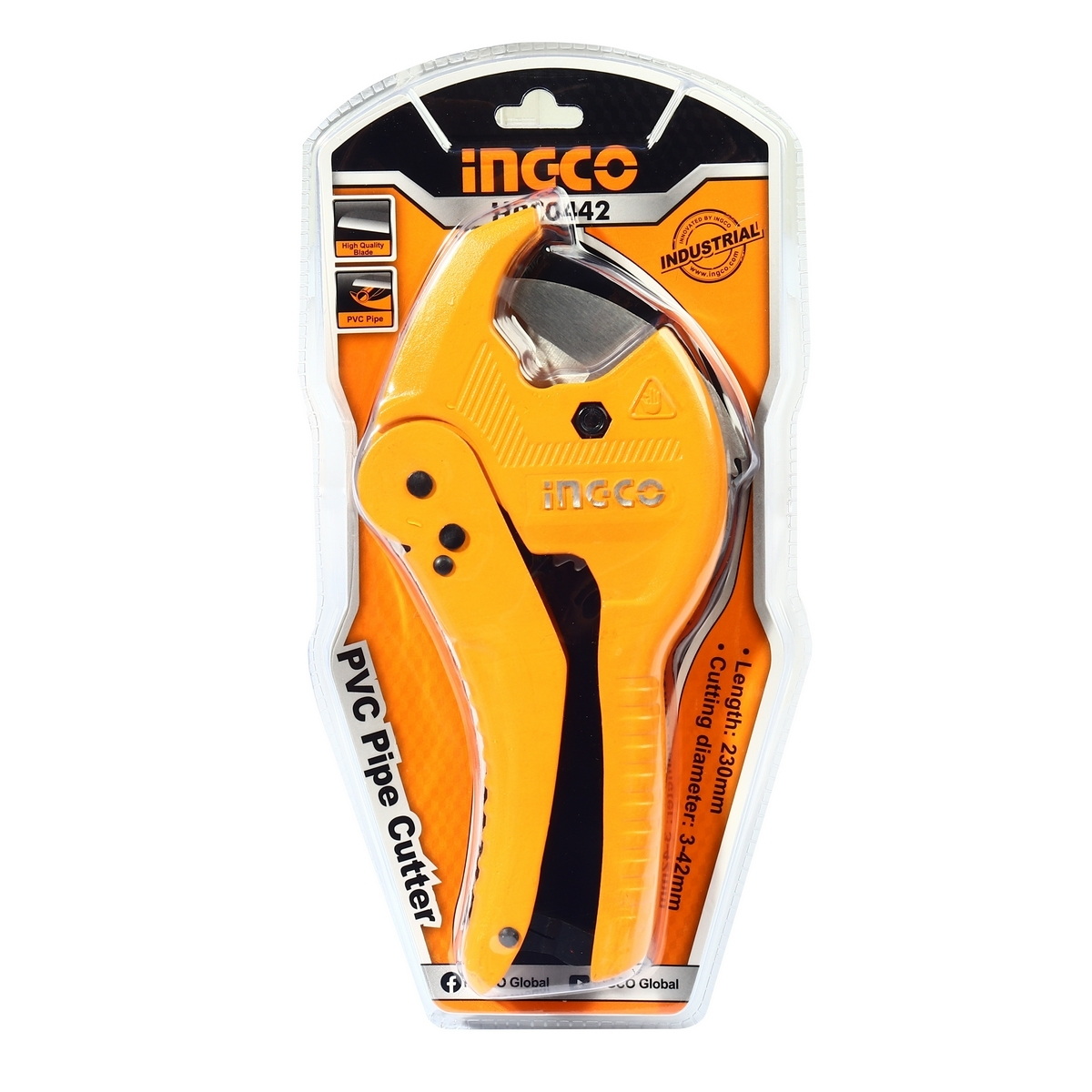 INGCO HPC0442 กรรไกรตัดท่อพีวีซี 3-42mm