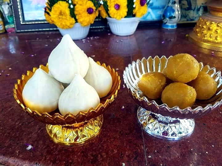 ชุดขอลาภ (โมทกะเศรษฐี 5, โมติคูร์ลาดู 5) ลูกใหญ่