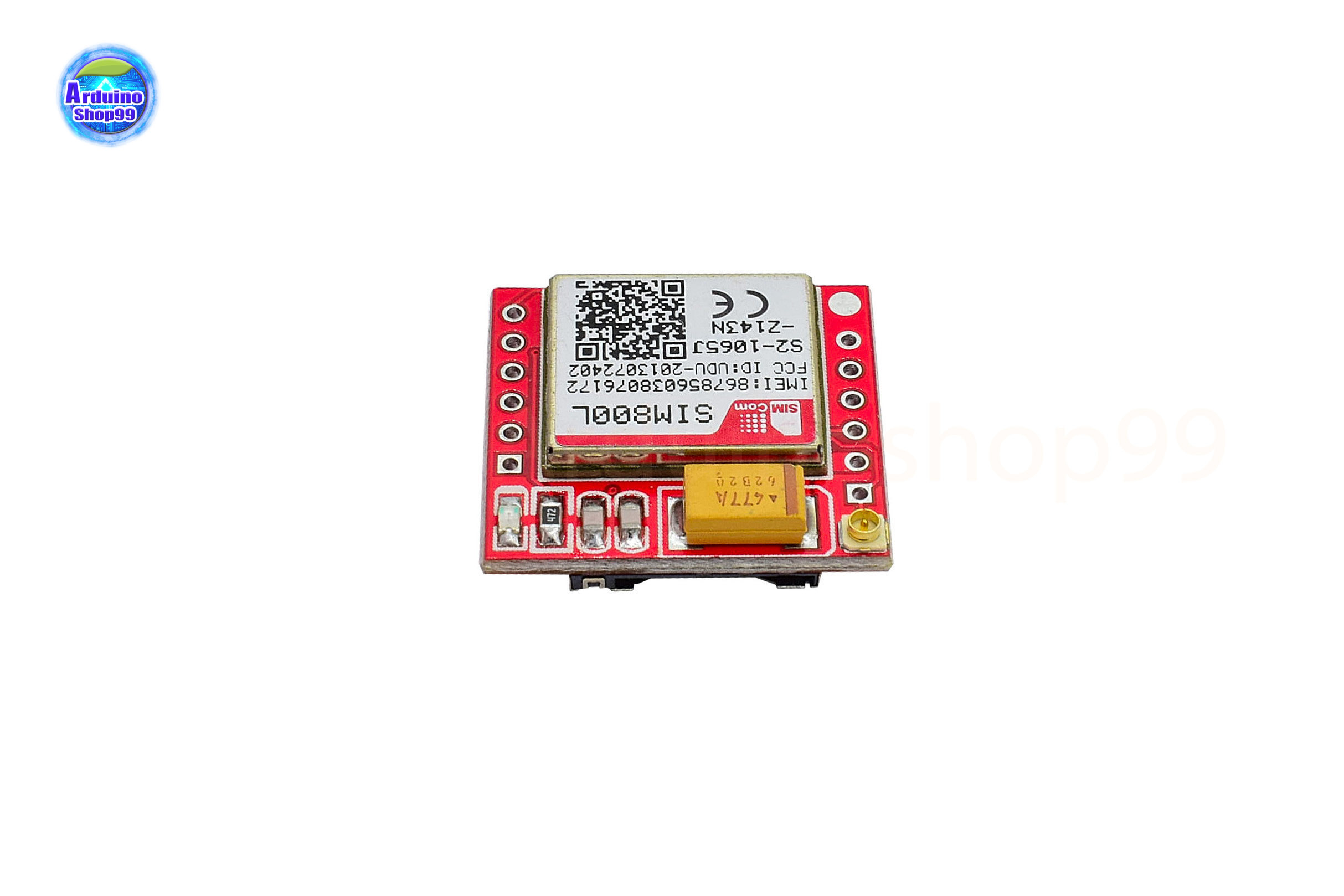 SIM800L GSM GPRS Module Board, MicroSIM Transfer Card Core Board Quad-band