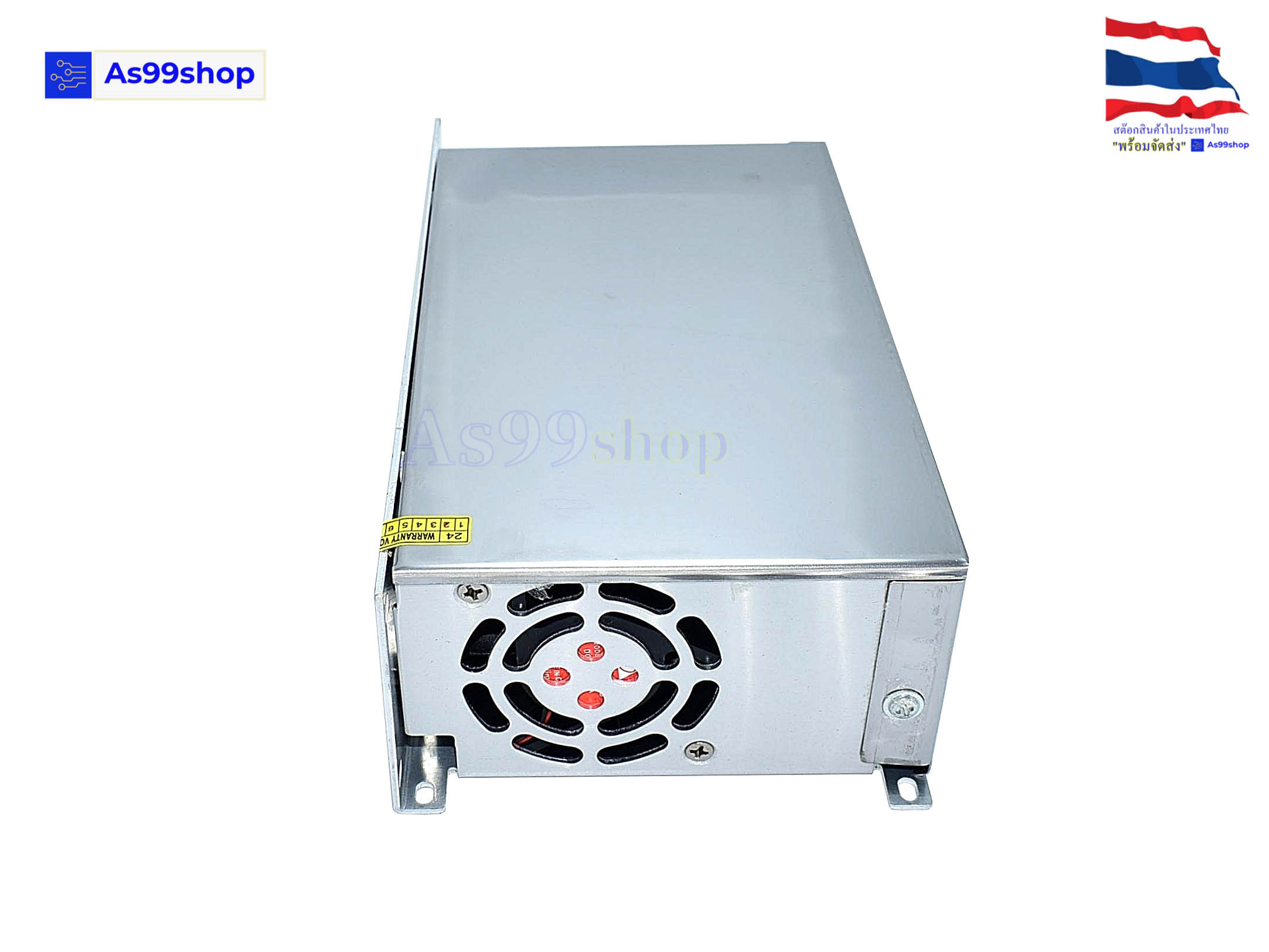 สวิตชิ่งเพาเวอร์ซัพพลาย Switching Power Supply 48V16.6A 800W(สีเงิน) S-800-48